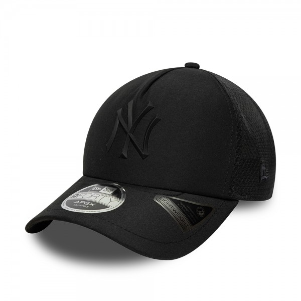 New York Yankees MLB Sporty Black 9FORTY Apex Adjustable Cap New York Yankees MLB Sporty Black 9FORTY Apex Adjustable Cap