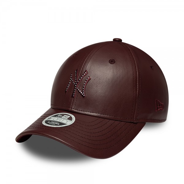 Γυναικείο Diamante New York Yankees MLB Dark Red 9FORTY M-Crown Adjustable Cap New Era Γυναικείο Diamante New York Yankees MLB Dark Red 9FORTY M-Crown Adjustable Cap New Era