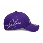 LA Lakers NBA Side Script Purple 9FORTY M-Crown Adjustable Cap LA Lakers NBA Side Script Purple 9FORTY M-Crown Adjustable Cap