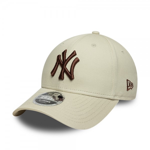 New York Yankees MLB Cream 9FORTY M-Crown Adjustable Cap New Era