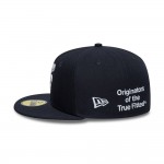 New Era Heritage Script Navy 59FIFTY Fitted Cap New Era Heritage Script Navy 59FIFTY Fitted Cap