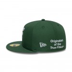 New Era Heritage Script Dark Green 59FIFTY Fitted Cap New Era Heritage Script Dark Green 59FIFTY Fitted Cap