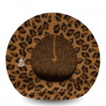 New York Yankees MLB Leopard Beige Beret