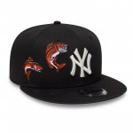 New York Yankees MLB Outdoor Icon Black 9FIFTY Snapback Adjustable Cap New York Yankees MLB Outdoor Icon Black 9FIFTY Snapback Adjustable Cap