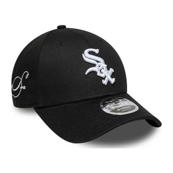 Chicago White Sox MLB Side Script Black 9FORTY M-Crown Cap New Era Chicago White Sox MLB Side Script Black 9FORTY M-Crown Cap New Era