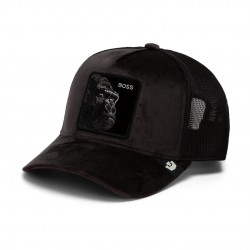 Boss Gorilla Black Velvet Trucker Cap Goorin Bros