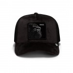 Boss Gorilla Black Velvet Trucker Cap Goorin Bros