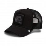 Tonal Skull Black Trucker Cap Goorin Bros Tonal Skull Black Trucker Cap Goorin Bros