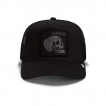 Tonal Skull Black Trucker Cap Goorin Bros Tonal Skull Black Trucker Cap Goorin Bros