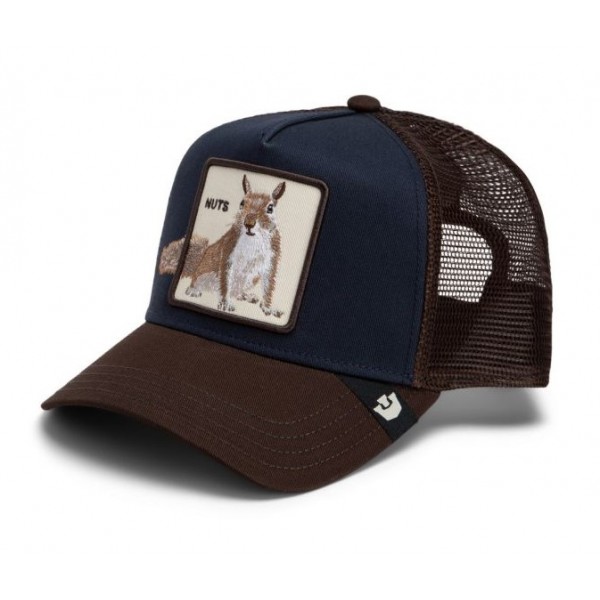 Over the Line Squirrel Blue Brown Goorin Bros Over the Line Squirrel Blue Brown Goorin Bros