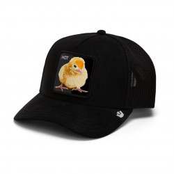 Black Out Chick Black Trucker Cap Goorin Bros