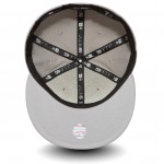 LA Dodgers MLB Basic Grey 59FIFTY Fitted Cap