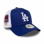 Los Angeles Dodgers MLB Side Patch 9FORTY A-Frame Trucker Snapback Los Angeles Dodgers MLB Side Patch 9FORTY A-Frame Trucker Snapback