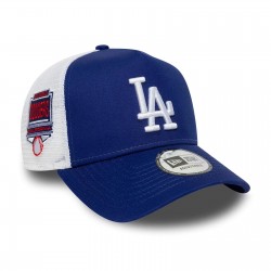 Los Angeles Dodgers MLB Side Patch 9FORTY A-Frame Trucker Snapback