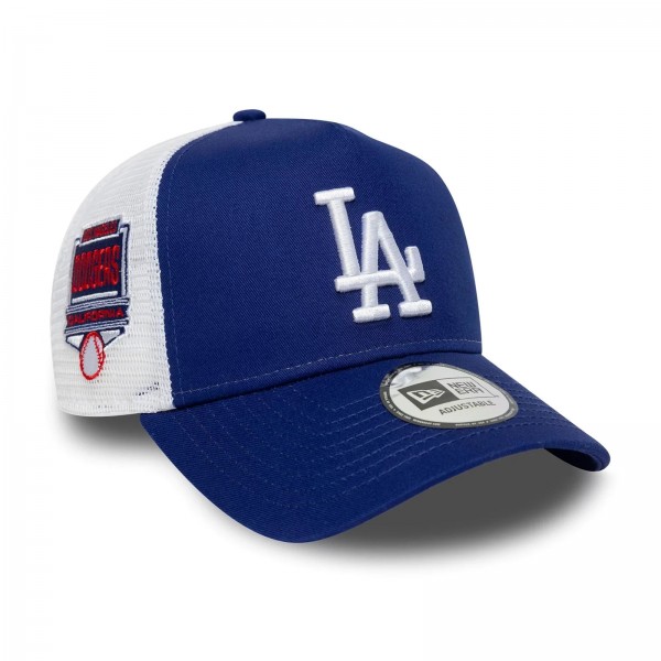 Los Angeles Dodgers MLB Side Patch 9FORTY A-Frame Trucker Snapback Los Angeles Dodgers MLB Side Patch 9FORTY A-Frame Trucker Snapback