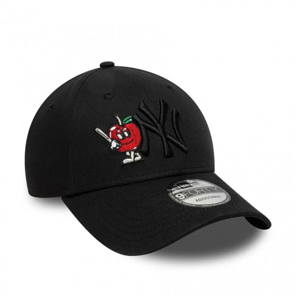New York Yankees MLB Icon Black 9FORTY Adjustable Cap New York Yankees MLB Icon Black 9FORTY Adjustable Cap