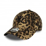 New York Yankees Womens MLB Leopard Dark Brown 9TWENTY Adjustable Cap New York Yankees Womens MLB Leopard Dark Brown 9TWENTY Adjustable Cap