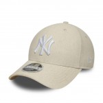 New York Yankees MLB Linen Cream 9FORTY M-Crown Adjustable Cap