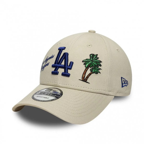 LA Dodgers MLB City Icon Light Beige 9FORTY Adjustable Cap LA Dodgers MLB City Icon Light Beige 9FORTY Adjustable Cap