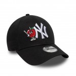 Παιδικό New York Yankees Youth MLB Icon Black 9FORTY Adjustable Cap Παιδικό New York Yankees Youth MLB Icon Black 9FORTY Adjustable Cap