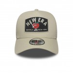 New Era Summer Patch Cream 9FORTY A-Frame Trucker Adjustable Cap New Era Summer Patch Cream 9FORTY A-Frame Trucker Adjustable Cap