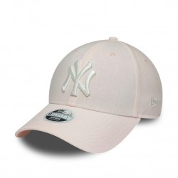 Γυναικείο New York Yankees Womens MLB Linen Pastel Pink 9FORTY Adjustable Cap