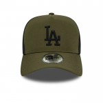 LA Dodgers MLB Sport Dark Green 9FORTY A-Frame Trucker Adjustable Cap LA Dodgers MLB Sport Dark Green 9FORTY A-Frame Trucker Adjustable Cap