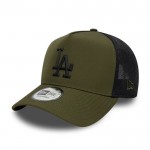 LA Dodgers MLB Sport Dark Green 9FORTY A-Frame Trucker Adjustable Cap LA Dodgers MLB Sport Dark Green 9FORTY A-Frame Trucker Adjustable Cap