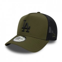 LA Dodgers MLB Sport Dark Green 9FORTY A-Frame Trucker Adjustable Cap