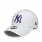Γυναικείο New York Yankees Womens MLB League Essential White 9FORTY Adjustable Cap