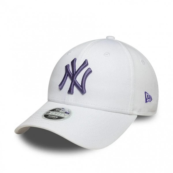 Γυναικείο New York Yankees Womens MLB League Essential White 9FORTY Adjustable Cap
