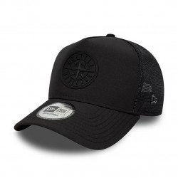 Seattle Mariners MLB Sport Black 9FORTY E-Frame Trucker Adjustable Cap