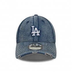 LA Dodgers New Era Acid Wash Denim 9FORTY