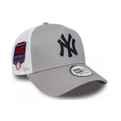 New York Yankees MLB Side Patch 9FORTY A-Frame Trucker Snapback