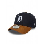 Detroit Tigers MLB Suede Visor Navy 9FORTY E-Frame Adjustable Cap Detroit Tigers MLB Suede Visor Navy 9FORTY E-Frame Adjustable Cap