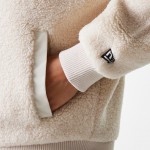 Γυναικείο New York Yankees Womens MLB Light Beige Oversized Sherpa Bomber Jacket Γυναικείο New York Yankees Womens MLB Light Beige Oversized Sherpa Bomber Jacket