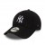 Teddy New York Yankees MLB Winter Borg Black 9FORTY Adjustable Cap