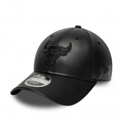  Chicago Bulls NBA PU Black 9FORTY M-Crown Adjustable Cap