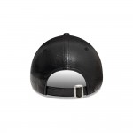 Γυναικείο New York Yankees MLB Faux Leather Black Crinkled 9FORTY Strapback    Γυναικείο New York Yankees MLB Faux Leather Black Crinkled 9FORTY Strapback