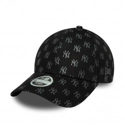 Γυναικείο New York Yankees Womens MLB Monogram Black 9FORTY Adjustable Cap