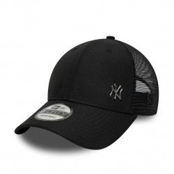  New York Yankees MLB Flawless Black 9FORTY Adjustable Cap