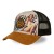 Subli Orange Suede Trucker Cap Von Dutch