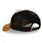 Subli Orange Suede Trucker Cap Von Dutch