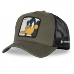 Looney Tunes Daffy Duck Olive Trucker Capslab