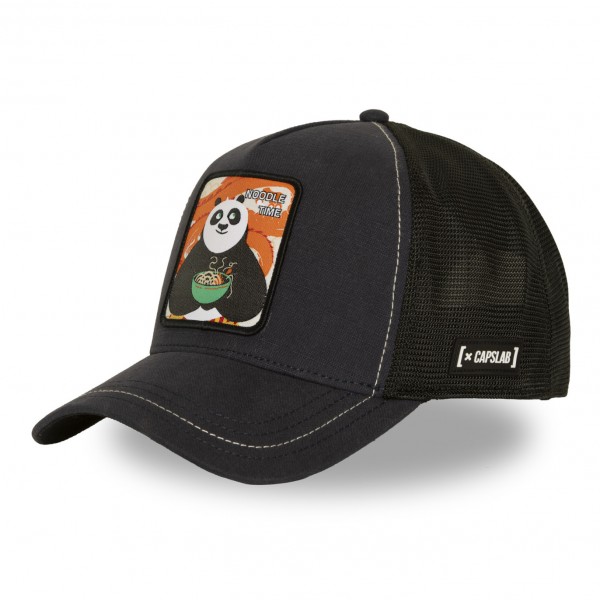 Kung Fu Panda Blue Trucker Snapback Cap Capslab