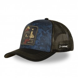 Marvin The Martian Blue Snapback Trucker Cap Capslab