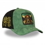 Reggae Legend Green Snapback Trucker Cap Capslab