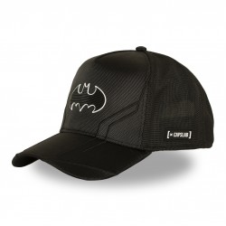 Batman Black Premium PU Logo Trucker Cap DC Comics Capslab