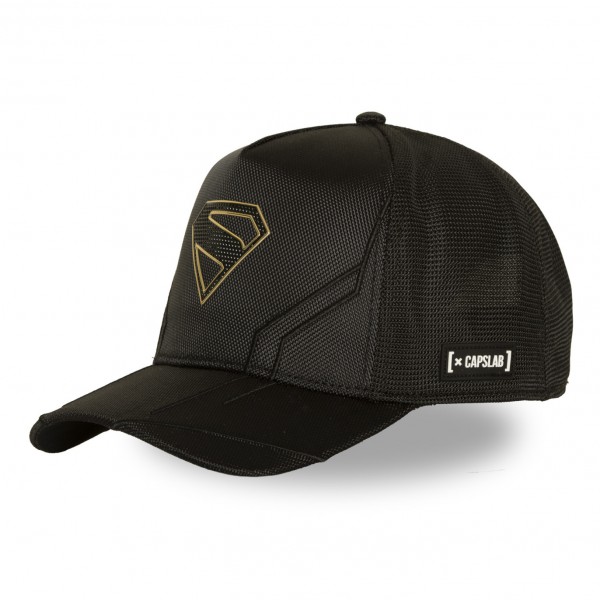 Superman Technic Premium PU Logo Trucker Cap DC Comics Capslab