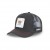 One Piece Straw Hat Black Trucker Cap Capslab